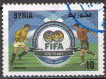 [The 100th Anniversary of Federation Internationale de Football Association or FIFA, type BCZ]