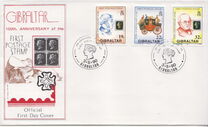 [The 150th Anniversary of the First Postage Stamp, प्रकार RG]