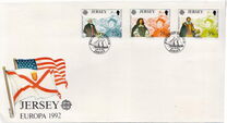 [EUROPA Stamps - The 500th Anniversary of the Discovery of America, type TV]