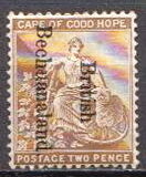 [Cape of Good Hope Postage Stamps Overprinted - Dot after "Bechuanaland", प्रकार P3]