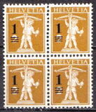 [No.107, 111 & 118 Surcharged, type Z]