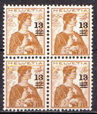 [No.107, 111 & 118 Surcharged, type Z1]