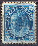[Queen Victoria - Maple Leaf in Corners, loại P4]