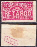 [Late Fee Stamps, type X1]