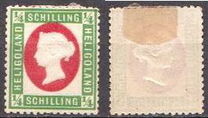 [Queen Victoria - Portrait in White Square, type C1]