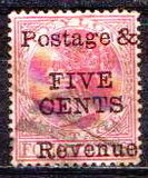 [Previous Issues Surcharged & Overprinted "Postage & - Revenue", type S]