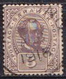 [Sir Charles J. Brooke - Inscription "POSTAGE", type N2]