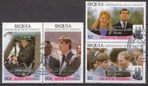 [Nos. 191-194 Overprinted "Congratulations H.R.H The Duke and Duchess of York", tyyppi GR]