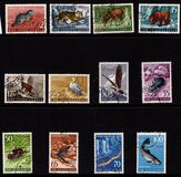 [Jugoslav Fauna - Yugoslav Stamps of 1954 in Changed Colors and Overprinted "STT VUJNA", type CN]