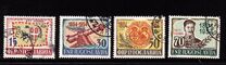 [The 150th Anniversary of the Serbian Uprising - Yugoslav Stamps of 1954 in Changed Colors and Overprinted "STT VUJNA", tip CZ]