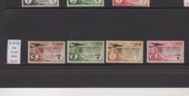 [Airmail - Not Issued Stamps Overprinted "PRIMO VOLO DIRETTO - ROMA - BUENOS AYRES - TRIMOTORE, LOMBARDI MAZZOTTI" & Surcharged, type AC]