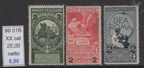[Overprint - The 50th Anniversary of the Italian State 1911, tip AZ]