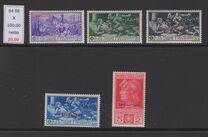 [The 400th Anniversary of the Death of Francesco Ferruci - Not Issued Stamps Overprinted "TRIPOLITANIA" in Red or Blue, प्रकार AO]