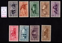 [The 2000th Anniversary of the Birth of Roman Poet Vergil - Not Issued Italian Stamps Overprinted "ERITREA" in Blue or Red, type BC]