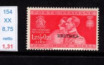 [Royal Wedding Anniversary - Not Issued Stamps Overprinted "ERITREA", type AY2]