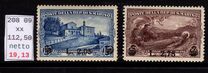 [Death of St. Francis of Assisi Stamps of 1928 Surcharged, type BP]