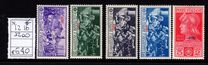 [Italian Occupation: Italian Stamps No. 308-312 Overprinted "SIMI", tip H]