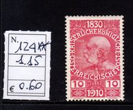 [The 80th Anniversary of the Birth of Emperor Franz Josef I - With Enlarged Year Labels Top and Bottom, type Y4]