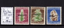 [The European Tobacco Conference - Italy Postage Stamps Overprinted "AMG-FTT", Scrivi AM]