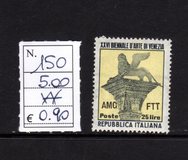 [The 26th Biennial Art Exhibition, Venice - Italy Postage Stamp Overprinted "AMG FTT", type BR]