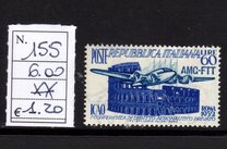 [The First International Civil Aviation Conference, Rome - Italy Postage Stamp Overprinted "AMG-FTT", tip BW]