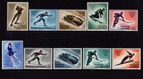 [Winter Olympic Games - Cortina d` Amprezzo 1956, Italy, type HT]