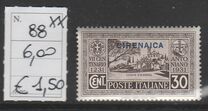 [Not Issued Italian Stamps Overprinted "CIRENAICA", type R2]