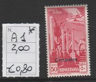 [Airmail - Overprinted "Cirenaica", Scrivi S]