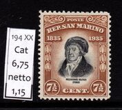 [The 100th Anniversary of the Death of Melchiorre Delfico, 1744-1835, type BL1]
