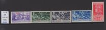 [Italian Occupation- Italian Stamps No. 308-312 Overprinted "CASO", tip H]