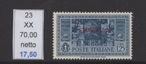[Italian Occupation- Italian Postage Stamps No. 360-369 Overprinted "STAMPALIA", type O]