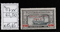 [Italian Postage Stamps Overprnted & Surcharged, tipas M2]