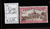 [Italian Postage Stamps Overprinted & Surcharged, typ O2]