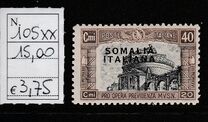 [Italian Postage & Not Issued Stamps Overprined, type V]