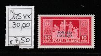 [Not Issued Italian Postage Stamps Overprinted, type AB2]