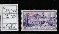 [Not Issued Italian Postage Stamps Overprinted "SOMALIA ITALIANA", Tip AD]
