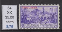 [The 400th Anniversary of the Death of Francesco Ferruci - Not Issued Stamps Overprinted "TRIPOLITANIA" in Red or Blue, प्रकार AO]