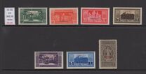 [The 1400th Anniversary of Monastery Monte Cassino - Not Issued Italian Stamps Overprinted "CIRENAICA" in Red or Blue, タイプ L]