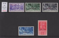 [The 400th Anniversary of the Death of Francesco Ferruci - Not Issued Stamps Overprinted "TRIPOLITANIA" in Red or Blue, प्रकार AO]