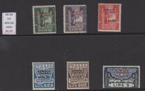 [Italian Postage Stamps Overprinted "SOMALIA ITALIANA" & Surcharged, סוג L]