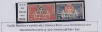 [Special Delivery - Italian Postage Stamps Overprinted "POSTE ERITREA", Typ X]