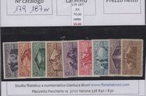 [The 2000th Anniversary of the Birth of Roman Poet Vergil - Not Issued Italian Stamps Overprinted "ERITREA" in Blue or Red, type BC]