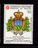 [Postal Agreement with San Marino, type RP]