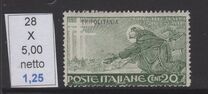 [VII Centenario de la muerte de San Francisco de Asís. Sellos de Italia sobrecargados "Tripolitania"., tipo I]