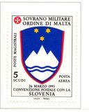 [Airmail - Postal Agreement with Slovenia, type UZ]