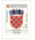 [Airmail - Postal Agreement with Croatia, type VP]