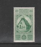 [Airmail - The 50th Anniversary of the Death of Giuseppe Garibaldi - Italian Postage Stamps Overprinted "POSTE COLONIALI/ITALIANE", type M]