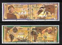 [EUROPA Stamps - The 500th Anniversary of the Discovery of America, tipo SU]