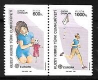 [EUROPA Stamps - Children's Games, タイプ IO]