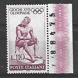 [The 17th Olympic Games, Rome, tipas YK]